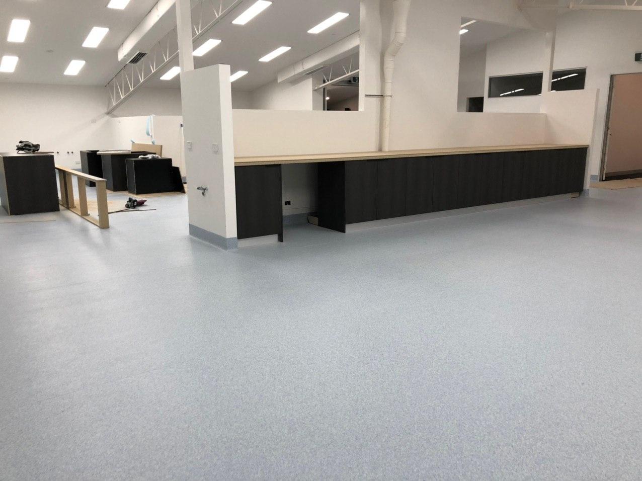 vinyl floor - medical centre